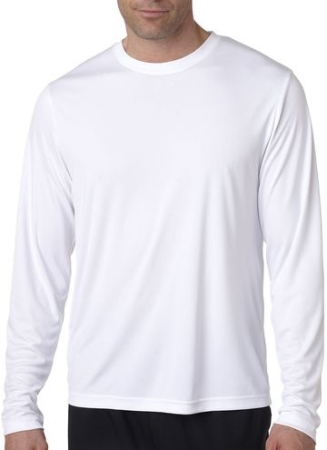 Hanes Adult Unisex Cool DRI with Fresh IQ 4 oz 100% Polyester Long-Sleeve Performance T-Shirt
